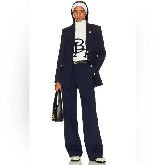 New! Beverly Hills × Revolve Trouser in Navy Midnight 💙 Small NWT! - Picture 7 of 8